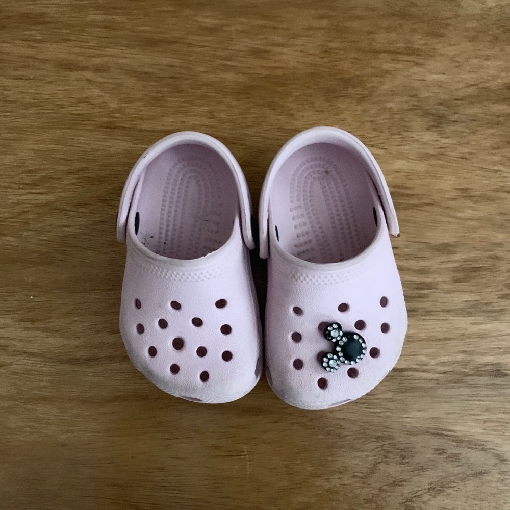 Pink Toddler Crocs